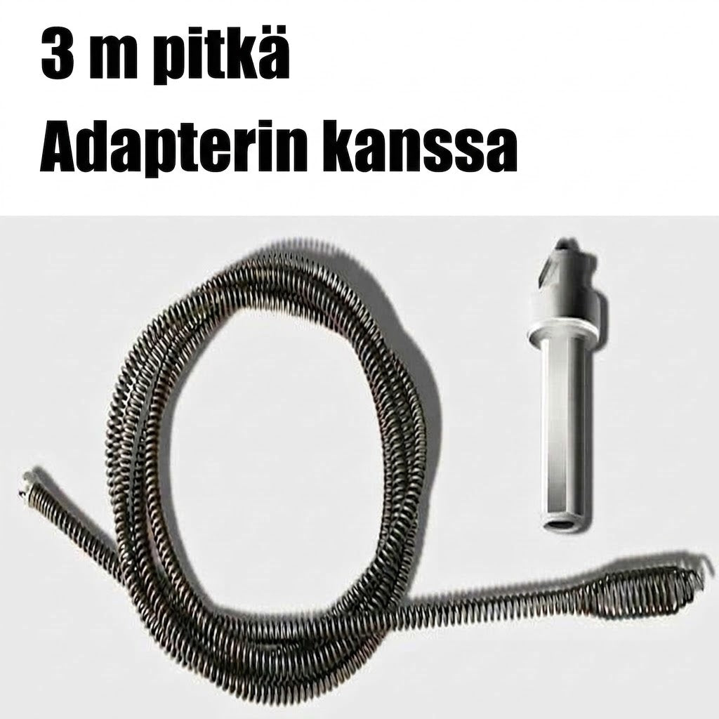 OmniLiving™ Viemärinavausjousi Porakoneeseen (Nopea Puhdistus)