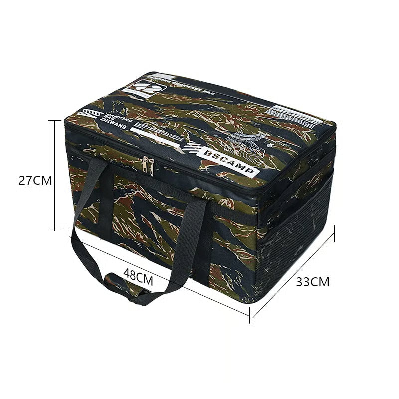 Iso taitettava retkikassi