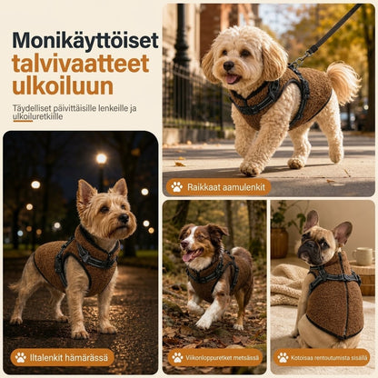 VaraLiving™ Lämmin Koiran Talvitakki (Heijastava - Pienille & Keskisuurille Koirille)