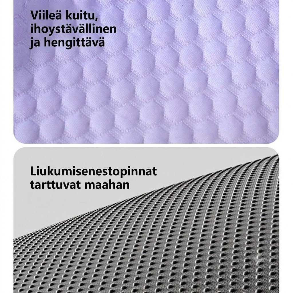 3D-viilentävä alusta koirille ja kissoille – Hengittävä geelipeti kesäksi