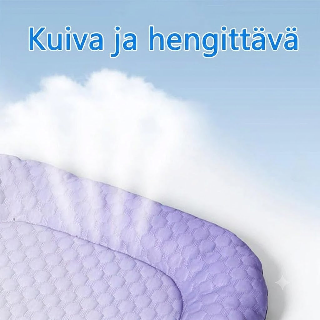 3D-viilentävä alusta koirille ja kissoille – Hengittävä geelipeti kesäksi