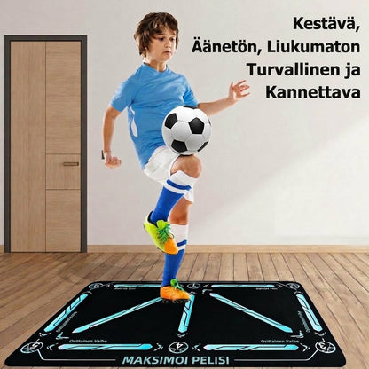 NovaPulse™ Luistamaton Jalkapallon Harjoitusmatto (Hiljainen Ketteryysmatto)