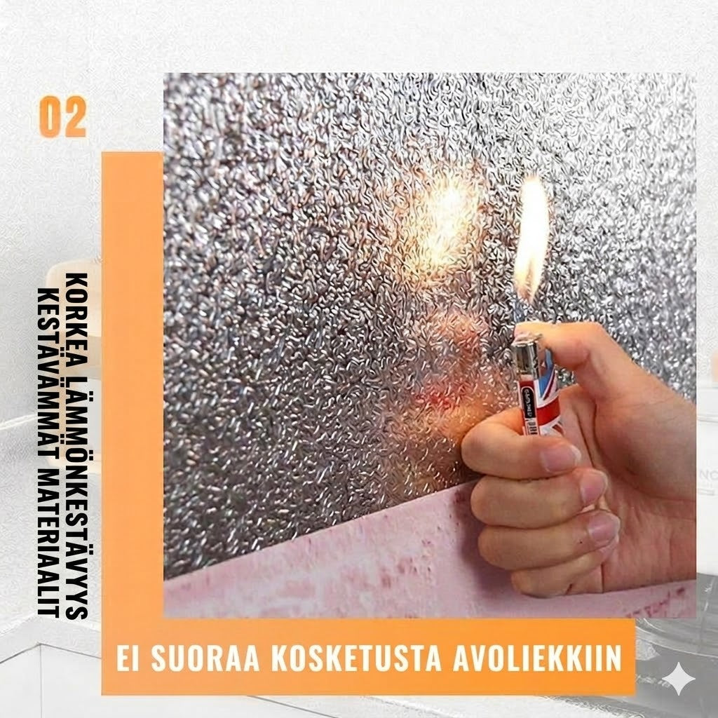 Itseliimautuva keittiökalvo kaappeihin ja työtasoille – tehokas öljysuoja