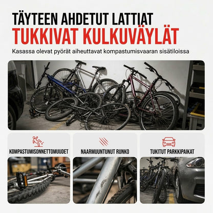 VaraLiving™ Polkupyörän Seinäteline