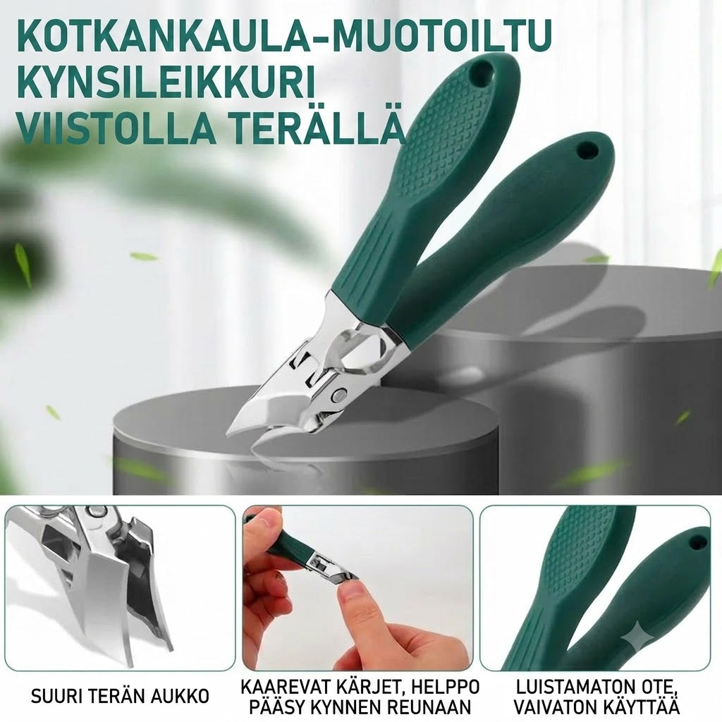 [OSTA 1, SAAT 1 ILMAISEKSI] SilkEase™ Ammattimainen Kynsileikkuri Sisäänkasvaneille Kynsille