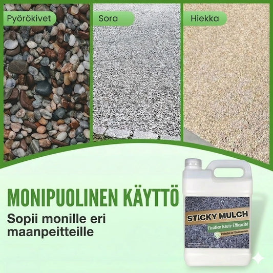 Nopeakuivuva puutarhaliima – Säänkestävä & erittäin vahva: kivi, puu ja keramiikka
