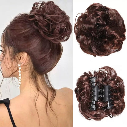 Messy Bun -nutturalisäke kynsikiinnikkeellä – Täydellinen kampaus sekunneissa. TARJOUS: 1+1 ILMAISEKSI!