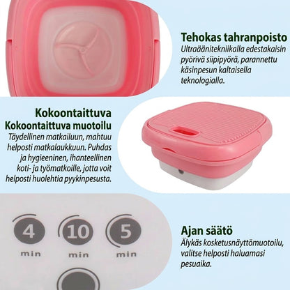OmniLiving™ Kannettava Minipesukone (Alusvaatteet & Sukat)