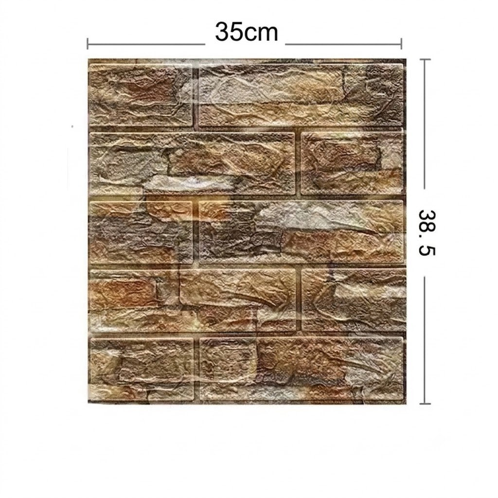 Itseliimautuva 3D-seinäpaneeli