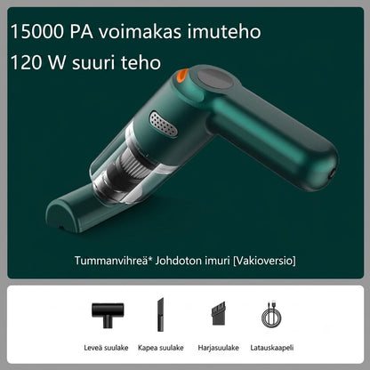 Tehokas johdoton autonimuri – Kompakti ja voimakas imuteho