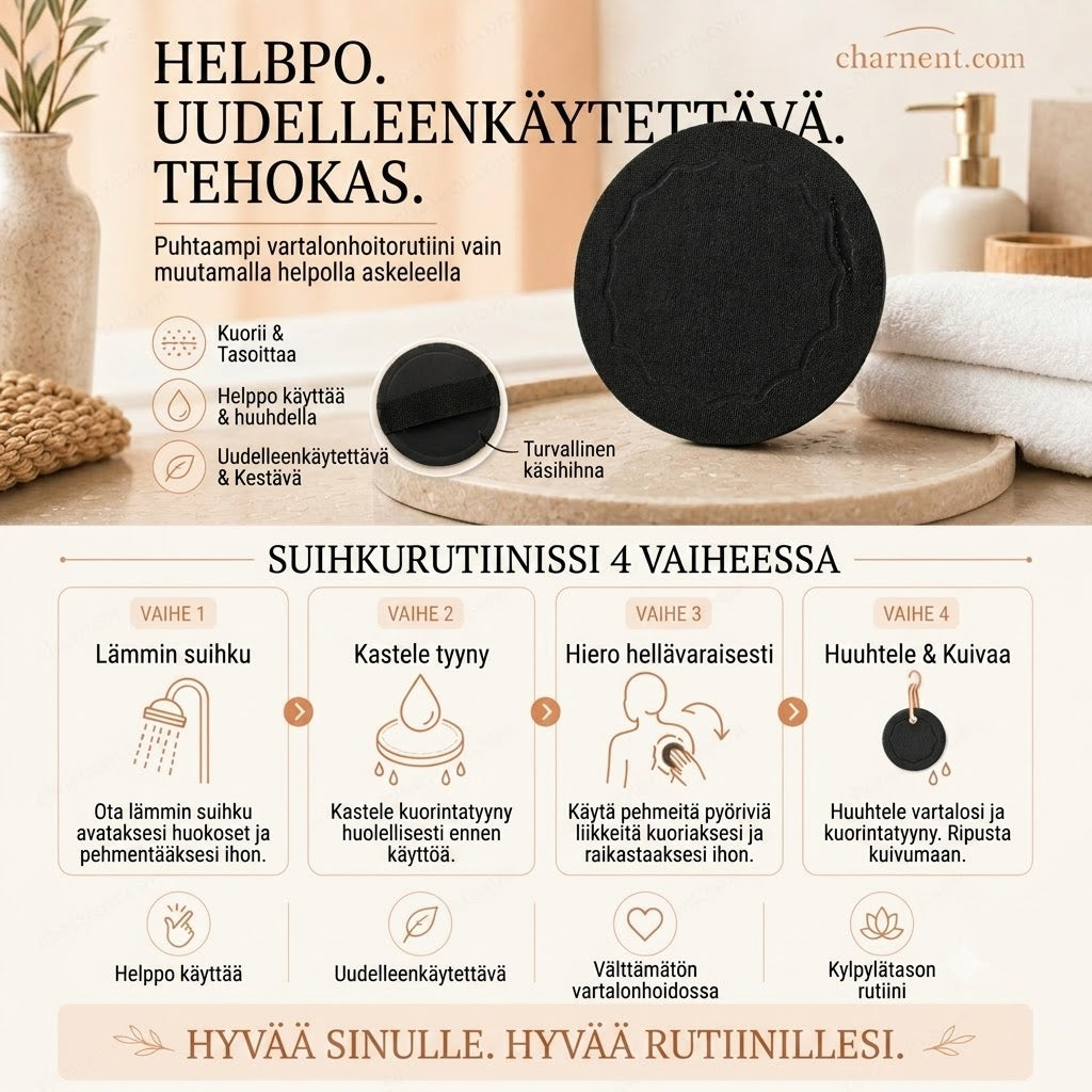 Kuoriva suihkumatto syväpuhdistukseen Osta 1 saa 3
