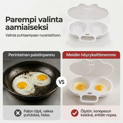 OmniLiving™ Mikromunankeitin Kannella (Uppomunat 45 Sekunnissa)