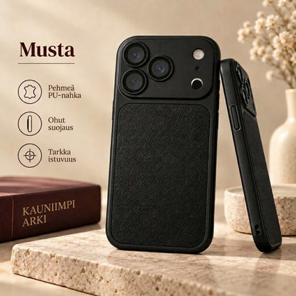 VaraLiving™ Ylellinen iPhone-Nahkakuori