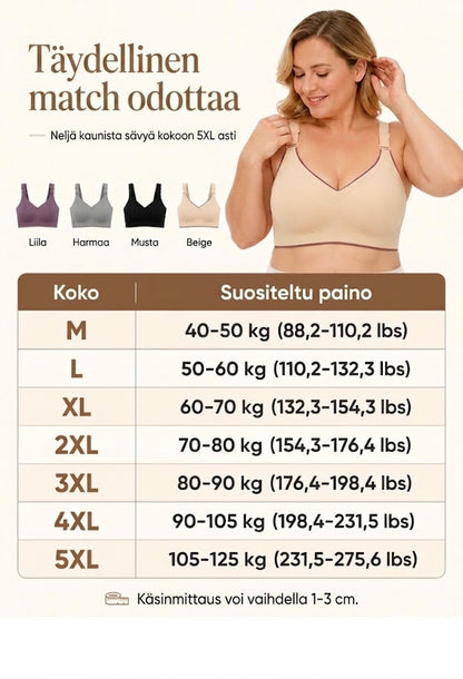 Kaaritueton perhosbrodeerattu rintaliivi Osta 1 saa 2