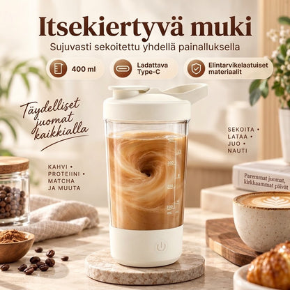 OmniLiving™ Itsesekoittava Magneettimuki (Ruostumatonta Terästä)