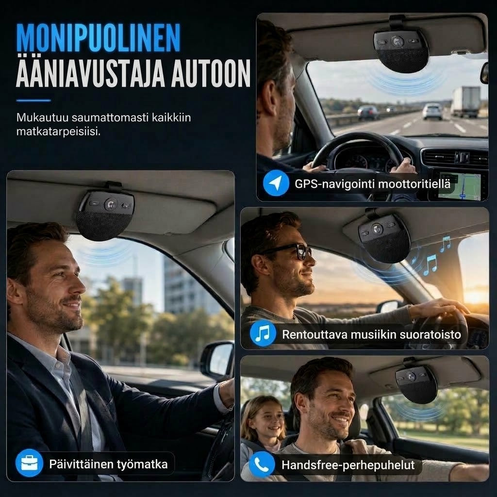 VaraLiving™ SP11 Bluetooth-Autokaiutin
