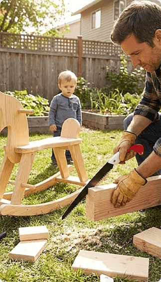 OmniLiving™ Ergonominen Oksasaha (Terävä Puutarhasaha Karsintaan)
