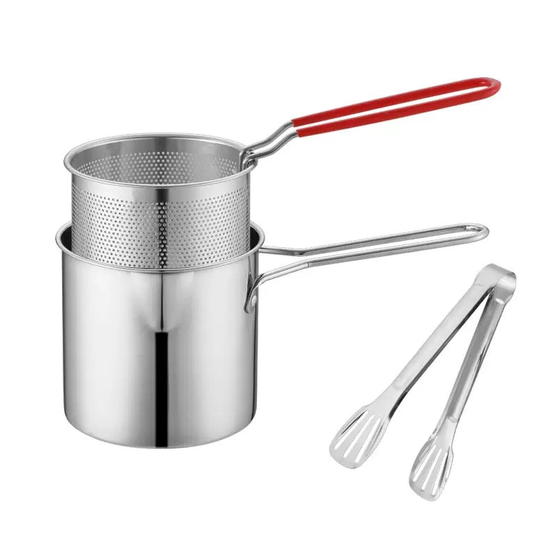 OmniLiving™ Friteerauskattila Ruostumatonta Terästä (3-osainen setti)