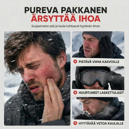 VaraLiving™ Lämmin Talvipipo ja Kasvosuoja Ulkoliikuntaan