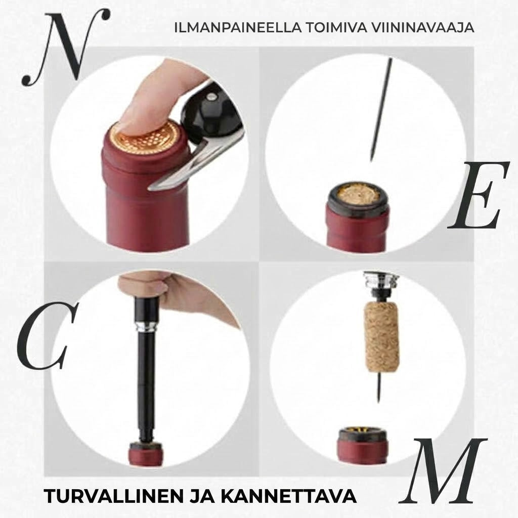 VaraLiving™ Ilmapumppu-Viininavaaja