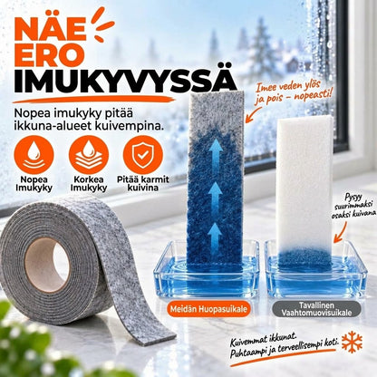 OmniLiving™ Ikkunan Kosteutta Imevä Huopanauha (Homeenesto / Itseliimautuva)