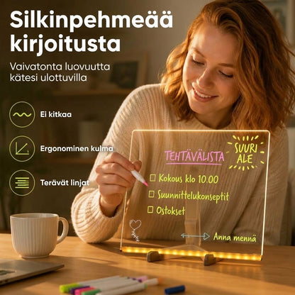 VaraLiving™ Akryylinen LED-Valotaulu