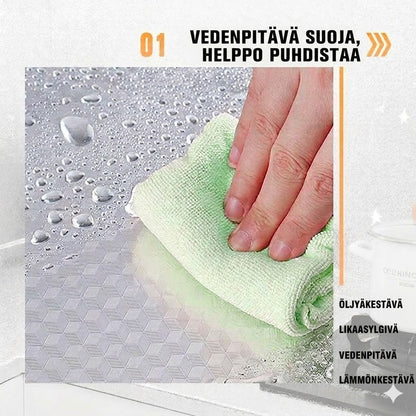 Itseliimautuva keittiökalvo kaappeihin ja työtasoille – tehokas öljysuoja