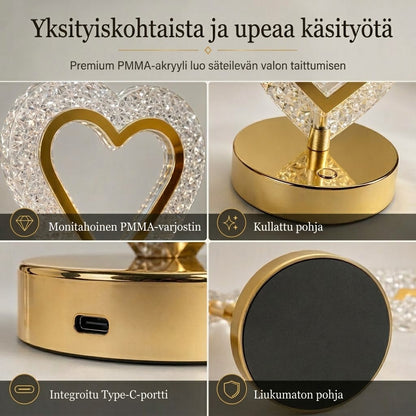 VaraLiving™ Ladattava Kristalliyövalo