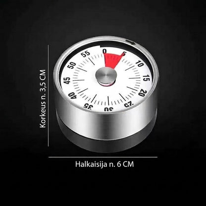 OmniLiving™ Magneettinen Mekaaninen Keittiöajastin (Leivonta & Ruoanlaitto)