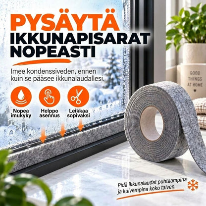 OmniLiving™ Ikkunan Kosteutta Imevä Huopanauha (Homeenesto / Itseliimautuva)