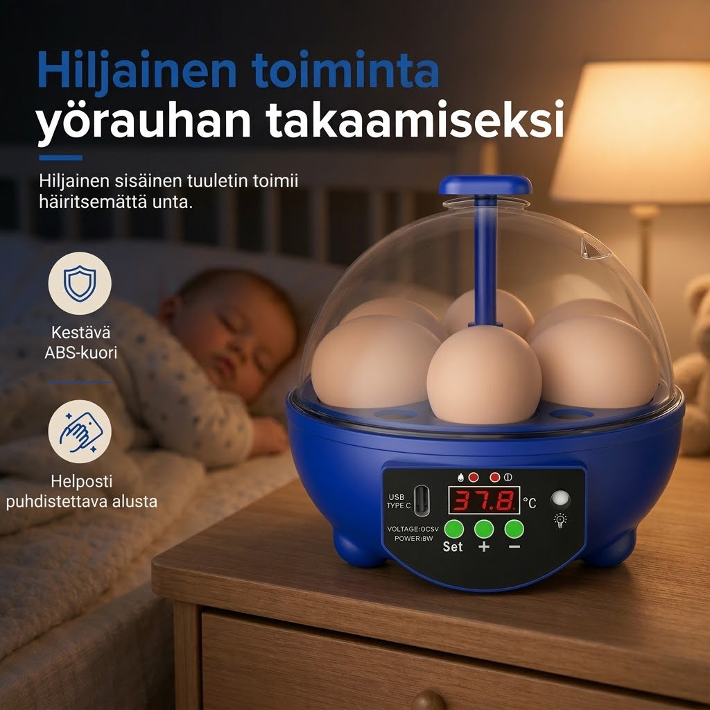 VaraLiving™ Automaattinen USB-Haudontakone (Älykäs Lämpötilansäätö Siipikarjalle)