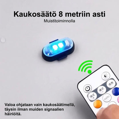 OmniLiving™ Johdoton LED-valonauha Kaukosäätimellä (8 Väriä)