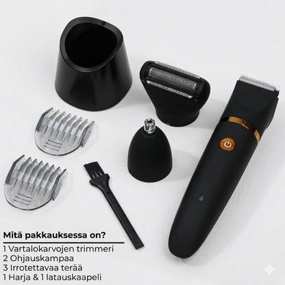 3-in-1 sähköinen vartalotrimmeri