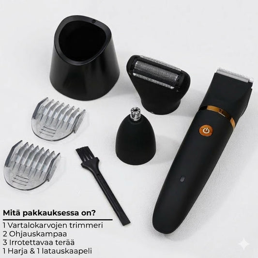3-in-1 sähköinen vartalotrimmeri