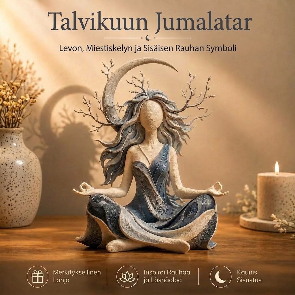 OmniLiving™ Meditaatiohahmo Kotiin (Zen & Rauhoittava Sisustus)