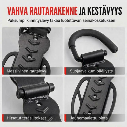 VaraLiving™ Polkupyörän Seinäteline