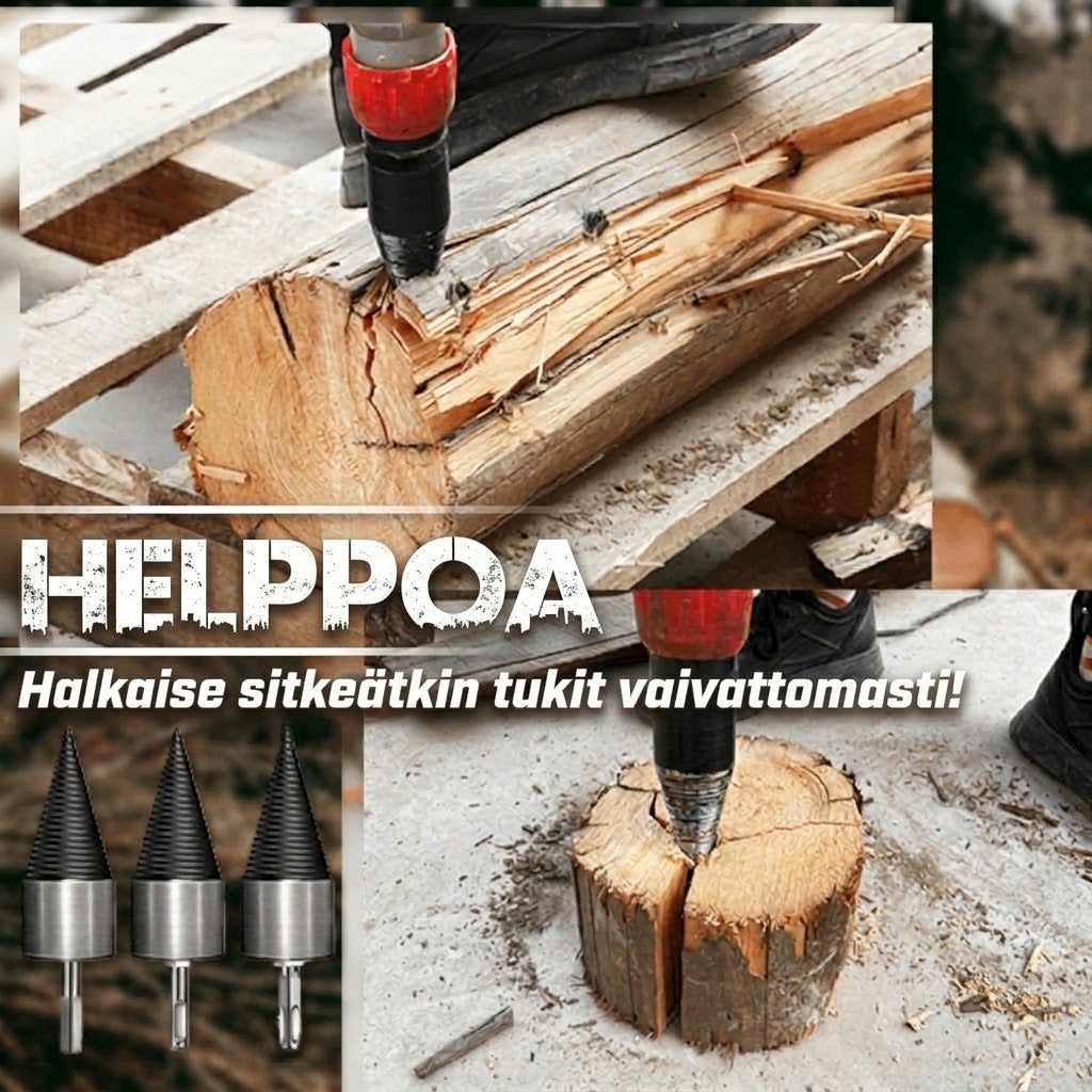 VaraLiving™ Puunhalkaisuporanterä