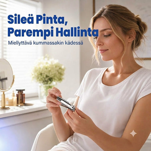 FlexiGrip™ 360° Pyörivä Ruostumaton Kynsileikkuri