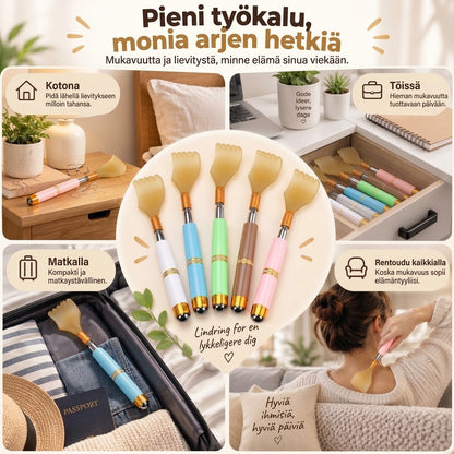 OmniLiving™ Teleskooppi-Selänraaputin (Ruostumaton Teräs / Ergonominen)