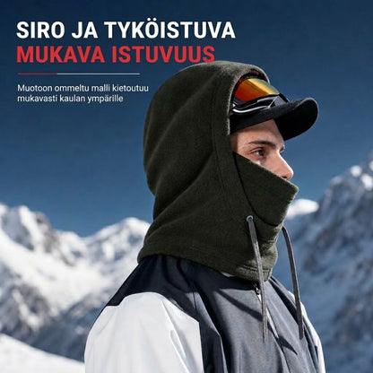 VaraLiving™ Lämmin Talvipipo ja Kasvosuoja Ulkoliikuntaan