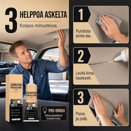 Lämmönkestävä Auton Sisäverhoilun Korjausliima Tahroja Hylkivä ja Erittäin Vahva