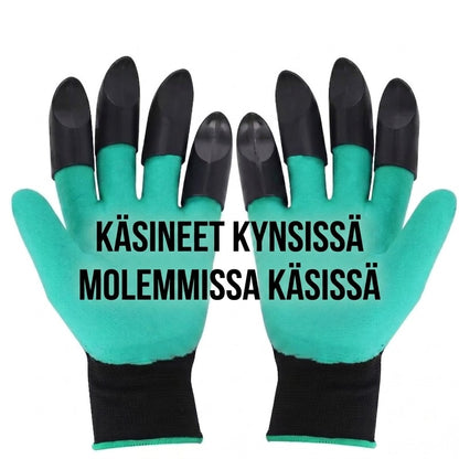 Puutarhakäsineet kaivuukynsillä – Kaiva ja istuta ilman työkaluja. OSTA 1, SAAT 1 ILMAISEKSI!