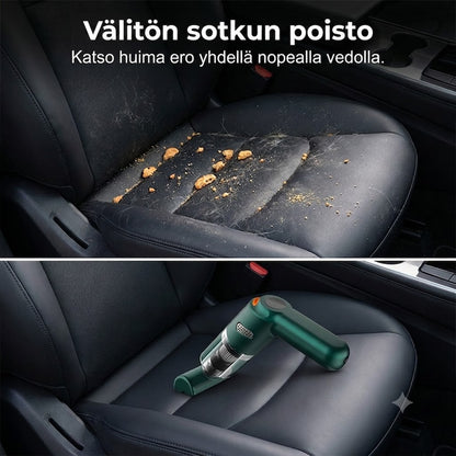 Tehokas johdoton autonimuri – Kompakti ja voimakas imuteho