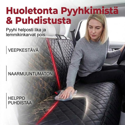 NovaPulse™ Kokoontaitettava Koiran Autonistuin (Vedenpitävä & Turvallinen)