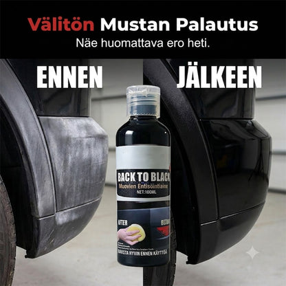 Ammattimainen muovinhoitoaine autolle