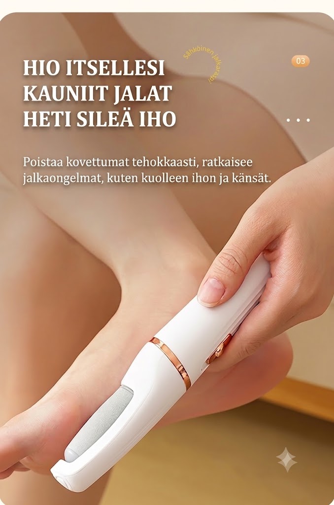 [OSTA 1, SAAT 1 ILMAISEKSI] SilkEase™ Sähköinen Jalkaviila Kovettumille