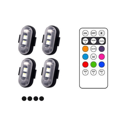 OmniLiving™ Johdoton LED-valonauha Kaukosäätimellä (8 Väriä)
