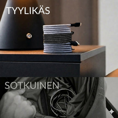 Uusi päivitetty 4-in-1-magneettikaapeli (sotkeutumaton)