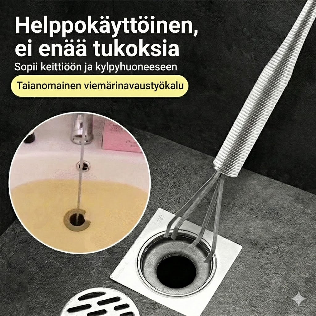 Viemärin tartuntakoura (90 cm / 160 cm)