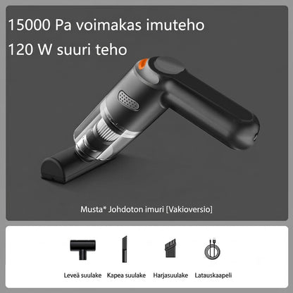 Tehokas johdoton autonimuri – Kompakti ja voimakas imuteho